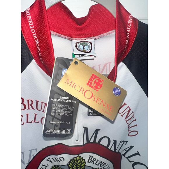 Brunello Montalcino cycling shirt - size 6XL - jersey fits like 2XL. - Picture 4 of 6